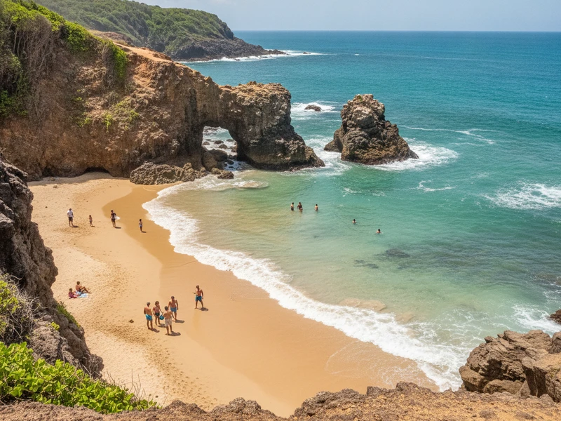 Este roteiro de 3 dias em Fernando de Noronha foi cuidadosamente planejado para famílias que buscam uma experiência inesquecível, combinando aventura e relaxamento. 🏝️ Priorizamos atividades seguras e acessíveis para todas as faixas etárias, desde crianças a idosos, garantindo um ritmo moderado com pausas estratégicas. Exploraremos praias de águas calmas como a Praia do Cachorro e a Baía do Sueste, ideais para mergulho e observação da vida marinha. Visitaremos o Projeto Tamar para uma experiência educativa e faremos um emocionante passeio de barco para avistar golfinhos. A hospedagem e a alimentação foram selecionadas para oferecer conforto e boa gastronomia, com opções que agradam a todos. Cada dia é uma nova descoberta, com foco na segurança, no bem-estar e na criação de memórias preciosas em um dos destinos mais deslumbrantes do Brasil. Prepare-se para dias de sol, mar e muita alegria em família! 👨‍👩‍👧‍👦☀️