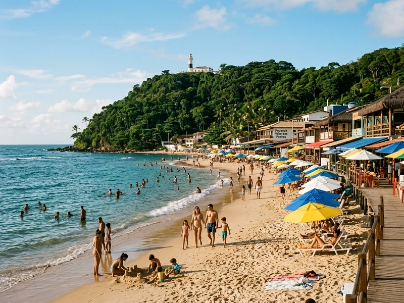 Um roteiro dos sonhos desenhado para unir criancas, pais e idosos com total harmonia e tranquilidade 🌊. Priorizando percursos acessiveis com passarelas planas, transporte confortavel em veiculo 4x4 e pausas termicas nos momentos mais quentes do dia, a viagem explora o melhor das praias de aguas mornas e piscinas naturais repletas de peixinhos coloridos 🐠. A gastronomia oferece excelente infraestrutura para familias, e as tardes revelam a riqueza colonial do destino com seguranca e acolhimento unico ☀️🌴.
