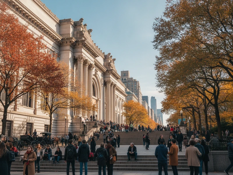 Este roteiro de 3 dias em Nova York é meticulosamente planejado para o viajante que busca uma imersão cultural profunda e significativa. Longe dos clichês turísticos, cada dia é uma jornada através da história, arte e diversidade que moldaram a Big Apple. Exploraremos museus de renome mundial como o MET, desvendando o contexto histórico por trás de suas coleções. Visitaremos monumentos históricos como o Grand Central Terminal e o 9/11 Memorial & Museum, compreendendo seus impactos e significados. A experiência se aprofunda com passeios à Estátua da Liberdade e Ellis Island, revelando a saga da imigração, e visitas a bairros vibrantes como o Lower East Side e o Harlem, onde a cultura e a história de diferentes comunidades ganham vida. Desfrutaremos de espetáculos locais na Broadway e no Blue Note Jazz Club, e saborearemos a gastronomia típica em estabelecimentos com rica herança. Este roteiro é para quem deseja sentir a alma de Nova York, conectando-se com sua essência cultural e histórica em cada passo. 🗽🎨🎶