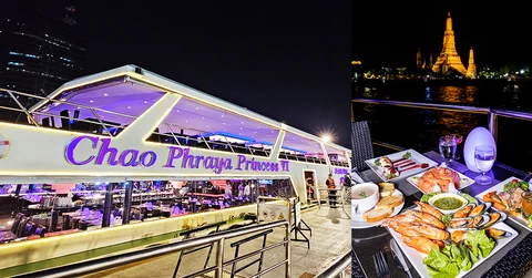 Passeio de barco pelo Chao Phraya
