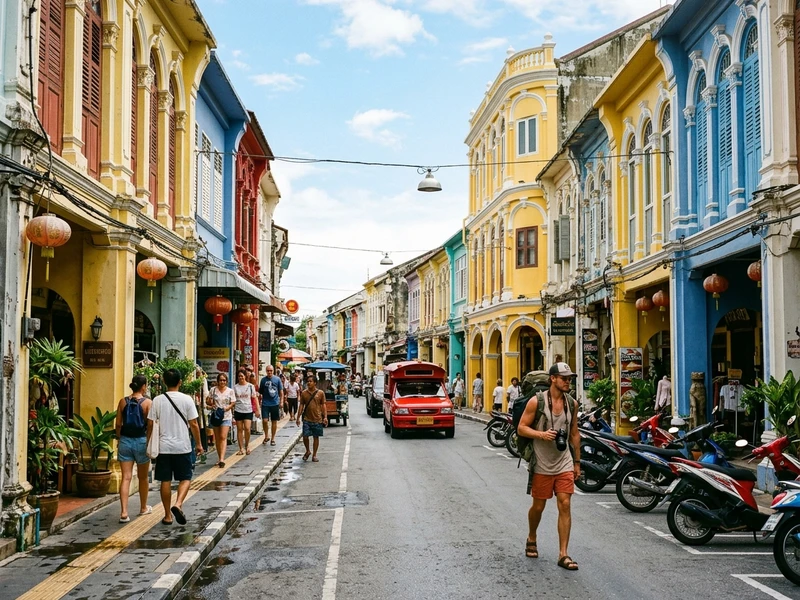 Roteiro de 3 dias sob medida para mochileiros independentes explorarem o melhor da cultura e da natureza gastando pouco 🌴. Descubra as ruas historicas de Phuket Town e seus murais, saboreie a culinaria autentica em feiras de rua e mercados comunitarios 🍜, visite templos iconicos como Wat Chalong e o Big Buddha usando os tradicionais onibus azuis songthaew 🚌, e aproveite dias de praia, snorkel em ilhas proximas e entardeceres inesqueciveis no Promthep Cape sem estourar o orcamento 🌊.