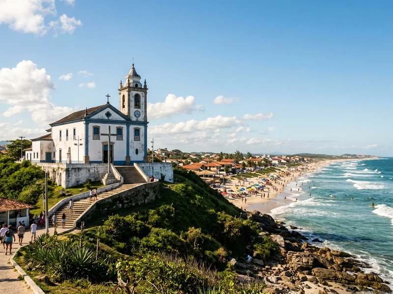 Uma experiência comovente e profunda desenhada para viajantes cultos e curiosos. O roteiro mergulha na essência antropológica e histórica regional, transitando entre o sítio pré-histórico de Sambaqui da Beirada, o barroco marítimo da Igreja Matriz de 1675, as heranças da cana-de-açúcar em Sampaio Correia e a autêntica gastronomia caiçara de lagoa e mar. Uma imersão transformadora sem superficialidades, honrando cada memória secular.