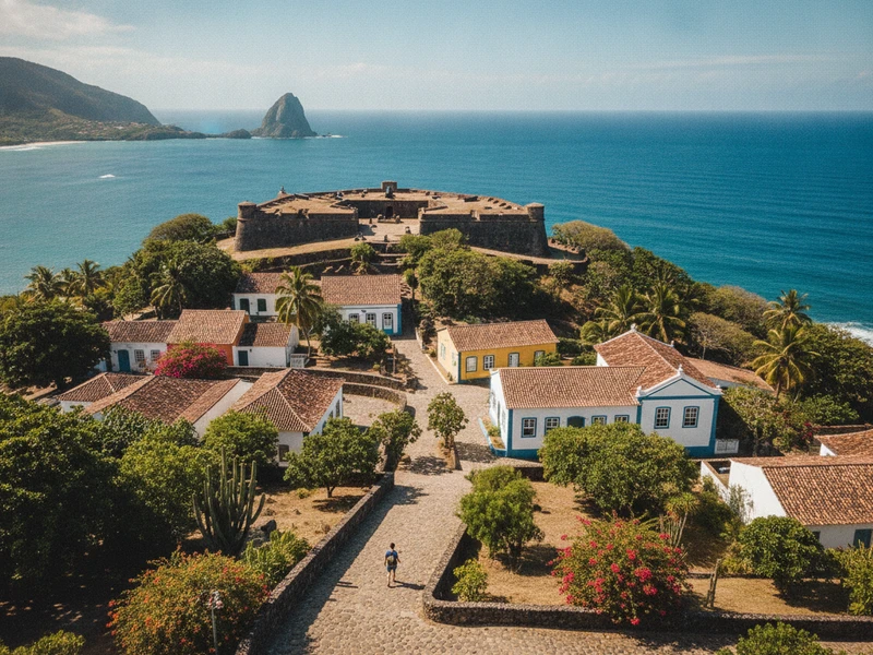 Este roteiro de 3 dias em Fernando de Noronha foi cuidadosamente planejado para o viajante solo que busca autodescoberta, aventura independente e oportunidades de socialização. 🗺️ Você explorará as belezas naturais e históricas da ilha, desde a charmosa Vila dos Remédios até as praias mundialmente famosas como Sancho e Sueste. O roteiro equilibra momentos de contemplação individual com atividades em grupo, como tours de barco e trilhas guiadas, que facilitam a interação com outros viajantes e a comunidade local. Hospedagens e restaurantes foram selecionados para oferecer conforto e um ambiente acolhedor, com um orçamento médio. Dicas de segurança e rotas bem avaliadas garantem uma experiência tranquila e enriquecedora. Prepare-se para mergulhar em águas cristalinas, avistar golfinhos, tartarugas e se encantar com pores do sol inesquecíveis, criando memórias que durarão para sempre. ☀️🐠