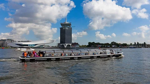 Cruzeiro pelos Canais de Amsterdã