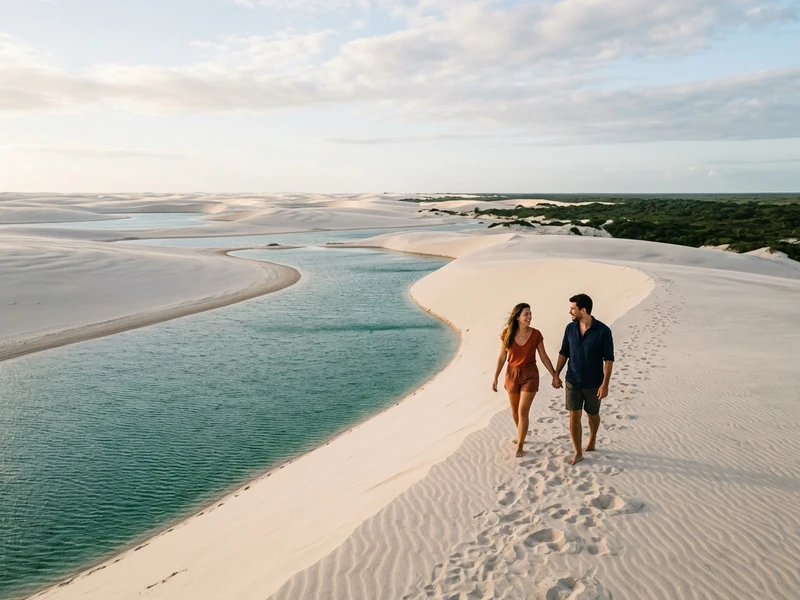 Um roteiro exclusivo de três dias desenhado sob medida para casais que buscam privacidade, romance e conexão genuína com as belezas naturais. Com passeios em veículos 4x4 e lanchas privativas, hospedagem charmosa em chalé ribeirinho, sessões revigorantes de spa a dois e jantares à luz de velas nas melhores mesas da região, cada instante proporciona memórias memoráveis e sem agitações.