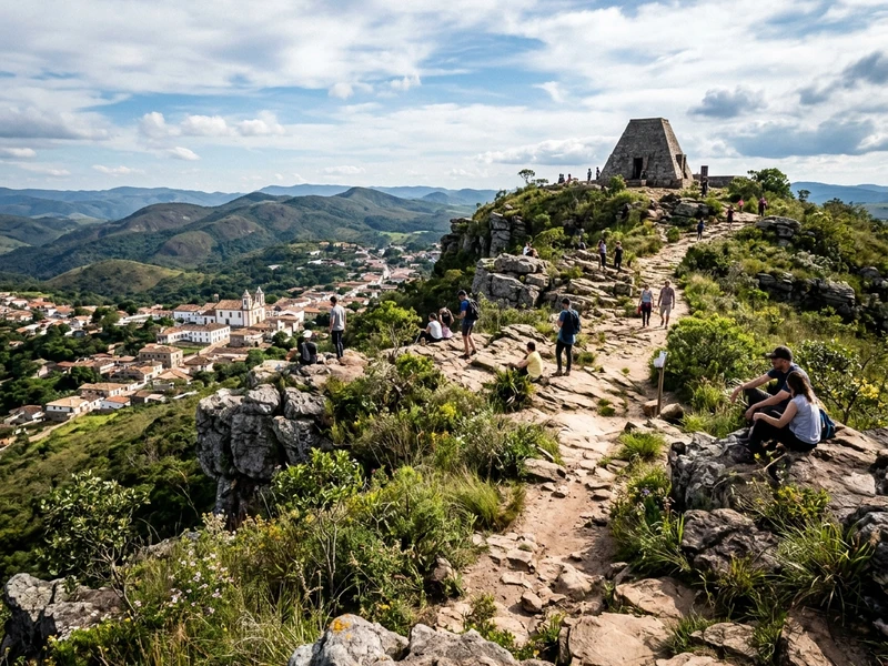 Roteiro de 3 dias de alta intensidade projetado exclusivamente para exploradores ávidos por adrenalina, esportes radicais e desafios físicos em ambientes selvagens. A jornada percorre vias exigentes de escalada em rocha pura de quartzito no Parque Antônio Rosa, travessias técnicas de espeleologia aquática no Complexo do Sobradinho, descidas verticais de rapel na monumental Cachoeira da Fumaça e trekking vigoroso pelos cânions do Vale das Borboletas e labirintos subterrâneos ancestrais. O itinerário elimina paradas contemplativas passivas e prioriza a precisão técnica, segurança operacional com equipamentos especializados e o ritmo constante de superação em meio à imponência da Serra da Mantiqueira. 🧗‍♀️🏞️⚡