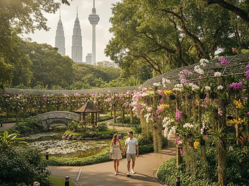 Este roteiro de 3 dias em Kuala Lumpur foi cuidadosamente elaborado para casais que buscam uma experiência romântica e intimista. Priorizando momentos especiais, o itinerário inclui acomodação com vistas deslumbrantes, jantares à luz de velas em restaurantes sofisticados com panoramas da cidade, e um relaxante spa a dois para rejuvenescer. Vocês explorarão a cultura local em templos serenos, desfrutarão de passeios em jardins botânicos exuberantes e até mesmo um charmoso passeio de barco. Cada atividade foi pensada para criar memórias inesquecíveis, evitando atrações impessoais e focando na conexão do casal. Preparem-se para vistas espetaculares, sabores exóticos e muito romance sob o céu de Kuala Lumpur. 💑✨🏙️