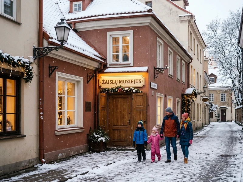 Uma viagem inesquecível de 3 dias planejada com todo o cuidado para três gerações curtirem juntas o inverno da capital lituana ❄️🏰. O roteiro equilibra atrações culturais totalmente acessíveis, como o Palácio dos Grão-Duques e o Museu MO, com paradas interativas fascinantes para as crianças, incluindo o Museu do Brinquedo e o Museu Ferroviário 🚂🧸. Os deslocamentos são curtos e eficientes, com paradas estratégicas no hotel para recarregar as energias e deliciosas refeições tradicionais em ambientes quentes e acolhedores 🍲☕.