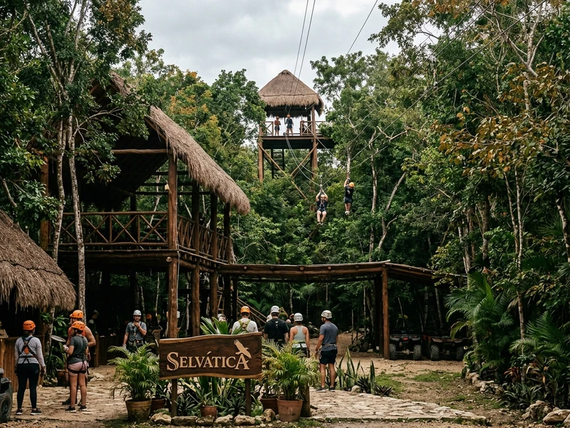 Um roteiro eletrizante e vigoroso desenhado para quem busca superar limites fisicos e sentir o coracao acelerar na Peninsula de Yucatan durante o outono! 🌿⚡ Longe de passeios passivos e praias lotadas, a jornada combina tirolesas de grande porte e percursos off-road na densa mata maia, mergulhos em cenotes cavernosos com rapel tecnico e saltos ornamentais de alta altitude, kitesurf em praias remotas com ventos constantes, salto de paraquedas sobre o azul turquesa do Caribe e expedicao veloz de wave runner por mangues selvagens. Cada atividade conta com instrucoes e equipamentos de protecao certificados, garantindo desafio e seguranca em ritmo constante de aventura. 🚀🌊