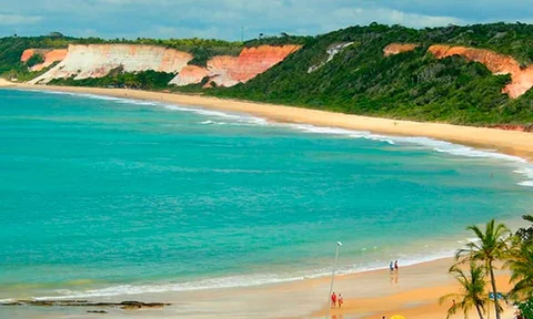 Trilha para a Praia da Pitinga