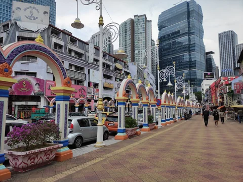 Exploração de Little India (Brickfields)