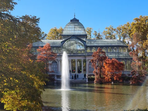 Parque del Retiro e Palácio de Cristal