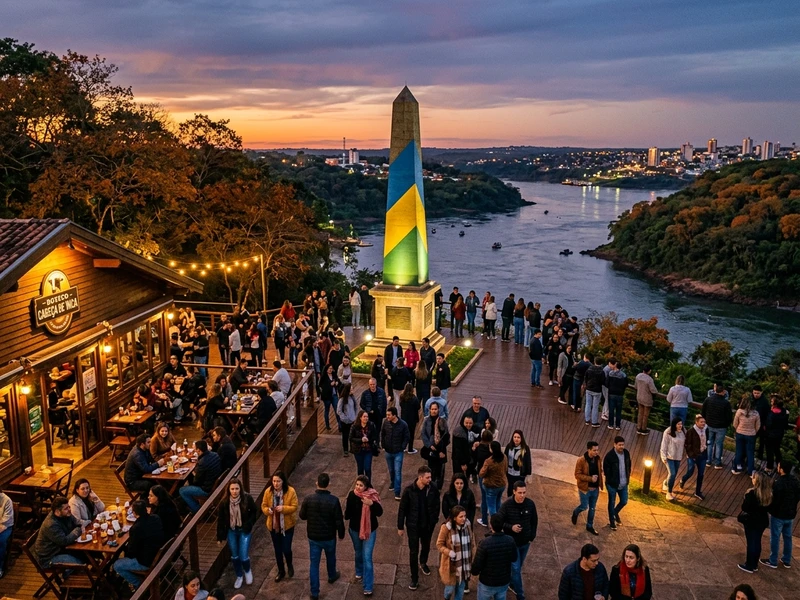 Um roteiro sob medida para quem busca curtir a vida noturna de Foz do Iguacu sem abrir mao dos classicos da fronteira. A programacao prioriza manhas livres para recuperacao, passeios diurnos de esforco moderado pelas Cataratas e Parque das Aves, e foco maximo na efervescencia noturna: os shows culturais do Marco das Tres Fronteiras, os agitos da Avenida Jorge Schimmelpfeng, a cena do Zeppelin Old Bar e a atmosfera tematica de pubs icônicos. Toda a mobilidade noturna e pensada via transporte por aplicativo para garantir agilidade, conforto e seguranca total entre os brindes.