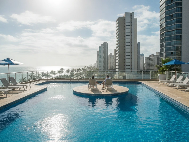 Prepare-se para uma escapada romântica inesquecível em Fortaleza, Ceará! 🌴 Este roteiro de 3 dias foi cuidadosamente planejado para casais que buscam viver experiências íntimas e especiais. Desfrute de acomodações com vista para o mar, jantares à luz de velas em restaurantes sofisticados, e relaxe em um spa a dois para renovar as energias. Contemple pores do sol deslumbrantes na Ponte dos Ingleses e em um charmoso passeio de catamarã, criando memórias que durarão para sempre. Explore a cultura local de forma leve e intimista, com tempo para relaxar e aproveitar a companhia um do outro. Cada momento foi pensado para fortalecer a conexão e celebrar o amor em um cenário paradisíaco. 🥂