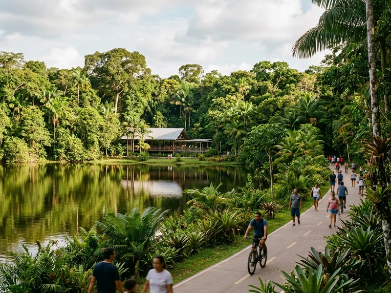 Um roteiro exclusivo de 3 dias desenhado para quem valoriza a preservação da vida selvagem e o turismo regenerativo. Descubra as riquezas botânicas e a fauna do Parque do Utinga, do Museu Goeldi e da intocada Reserva do Mocambo. Vivencie a agrofloresta da Ilha do Combu com produtores locais e delicie-se com uma culinária autêntica baseada na sociobiodiversidade paraense, com hospedagem ecológica e mobilidade planejada de baixo impacto ambiental. 🍃🌱