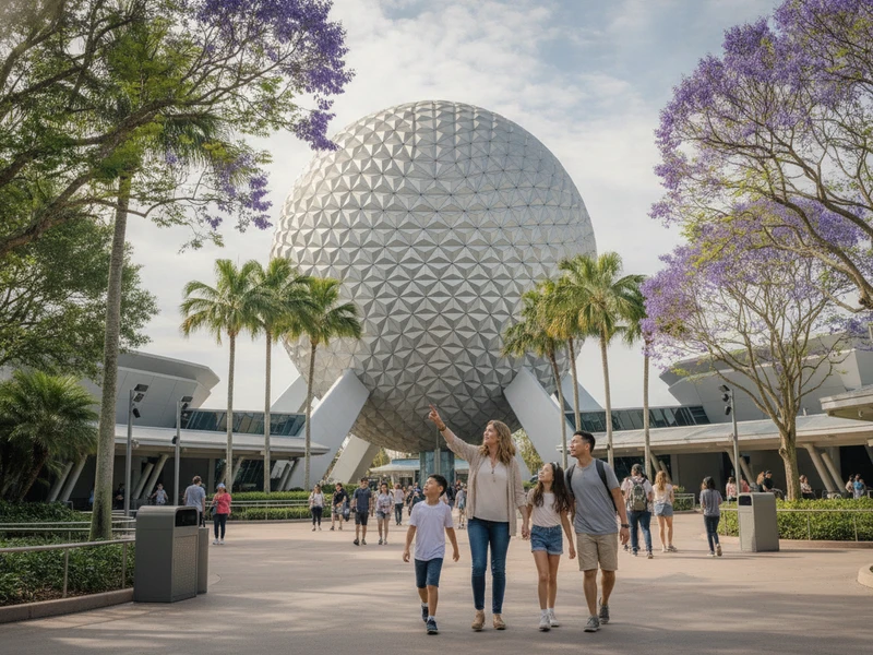 Este roteiro de 3 dias em Orlando foi cuidadosamente planejado para famílias que buscam uma experiência equilibrada entre diversão, cultura e relaxamento. Com foco em atividades para todas as faixas etárias, desde crianças a idosos, o itinerário inclui visitas a parques temáticos como Epcot, com suas atrações interativas e pavilhões culturais, e o complexo de entretenimento ICON Park, que oferece a roda gigante The Wheel, o SEA LIFE Orlando Aquarium e o Madame Tussauds. O ritmo moderado garante pausas adequadas e tempo para desfrutar de cada momento, sem pressa. A acessibilidade é uma prioridade, com locais e transportes pensados para pessoas com mobilidade reduzida. Disney Springs oferece um dia mais tranquilo para compras, gastronomia e entretenimento ao ar livre. As opções de hospedagem e alimentação foram selecionadas para oferecer conforto e boa relação custo-benefício, garantindo que a viagem seja memorável e agradável para todos os membros da família. Prepare-se para criar memórias inesquecíveis em Orlando! 👨‍👩‍👧‍👦🎢🛍️