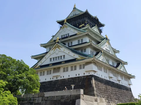 Osaka Castle Park e Castelo de Osaka