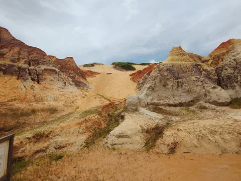 Exploração das Falésias e Labirinto de Morro Branco
