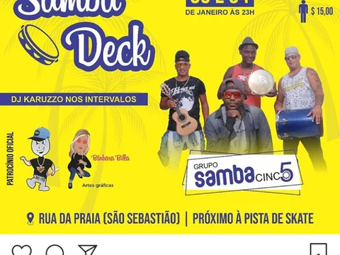 Deck da Praia do Porto Grande