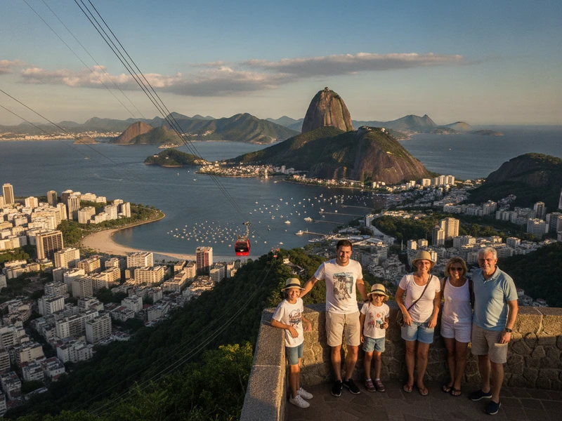 Prepare-se para uma viagem inesquecível ao Rio de Janeiro, pensada especialmente para famílias que buscam diversão, cultura e relaxamento. Este roteiro de 3 dias no verão carioca garante atividades para todas as faixas etárias, desde crianças a idosos, com um ritmo moderado e pausas estratégicas para recarregar as energias. Exploraremos os cartões-postais mais famosos como o Pão de Açúcar e o Cristo Redentor, desfrutaremos das belezas naturais do Jardim Botânico e da Praia de Copacabana, e mergulharemos em experiências interativas no Museu do Amanhã e no AquaRio. Priorizamos a segurança, a acessibilidade e o conforto, evitando deslocamentos longos e atividades de risco. Cada dia é uma mistura equilibrada de aventura e tranquilidade, com opções gastronômicas que agradam a todos. Venha viver momentos mágicos em família na Cidade Maravilhosa! 👨‍👩‍👧‍👦🏖️🚠
