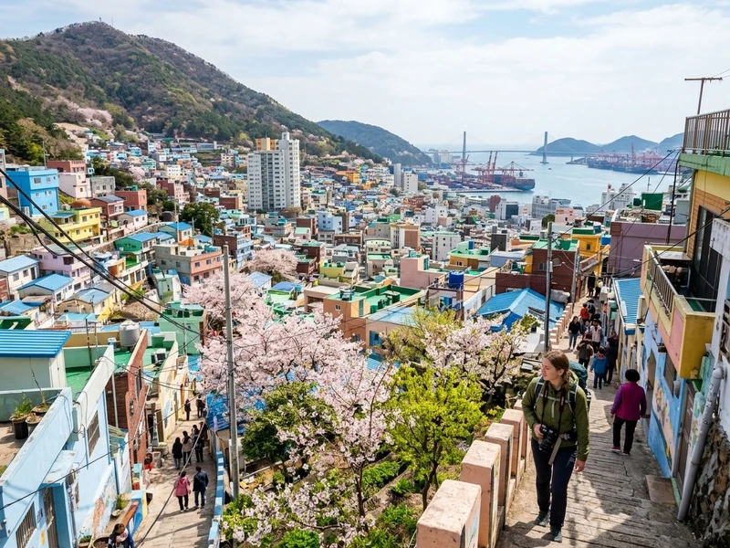 Roteiro dinâmico e econômico perfeito para mochileiros explorarem as melhores facetas do litoral sul coreano! A jornada combina templos budistas debruçados sobre o mar, aldeias coloridas repletas de murais criativos e trilhas ecológicas gratuitas com vistas cinematográficas. Os dias são pontuados por experiências culinárias genuínas em feiras tradicionais e mercados noturnos vibrantes, sempre utilizando transporte público eficiente e descansando em hostels amigáveis e bem localizados. Uma imersão autêntica com muita liberdade e economia! 🎒🌸🌊