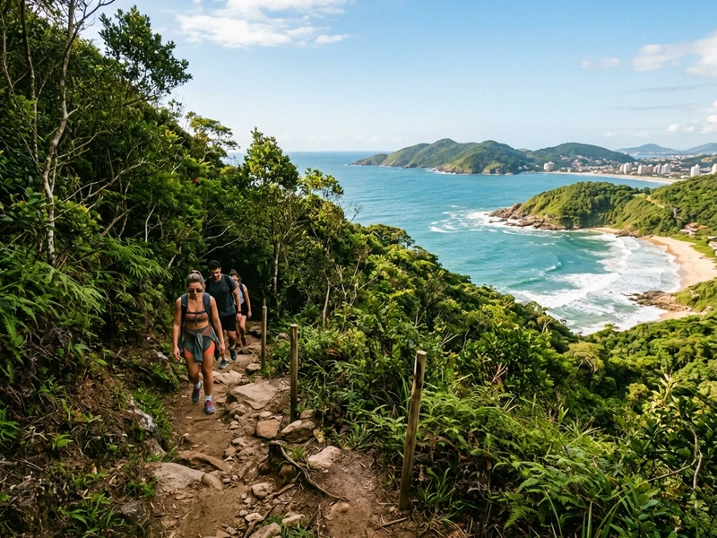 Um roteiro dinâmico e sem descanso criado especialmente para aventureiros em busca de adrenalina pura no litoral de Penha. O trajeto foge de parques e atrações comerciais para focar na geografia acidentada da região, incluindo rapel em costões rochosos verticais, travessias náuticas desafiadoras de caiaque oceânico, coasteering arrojado e mergulho livre em águas abertas. Todos os dias são estruturados com protocolos rígidos de segurança, equipamentos homologados e suporte logístico ágil, garantindo que a vivência esportiva atinja o potencial máximo em meio à exuberante natureza preservada da Mata Atlântica.
