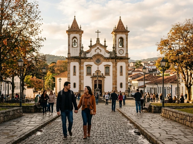 Desfrute de uma viagem romântica inesquecível pelo Vale do Paraíba com momentos serenos pensados exclusivamente para o casal. O outono proporciona dias amenos e noites aconchegantes, o cenário perfeito para um roteiro intimista que combina hospedagem acolhedora, passeios privativos de barco pelas águas calmas do Rio Paraíba do Sul, massagens relaxantes a dois e vistas deslumbrantes no Morro do Cruzeiro ao entardecer. Desfrute de jantares românticos à luz de velas com excelente gastronomia e vinhos selecionados, vivenciando a tranquilidade e a espiritualidade da região com privacidade, requinte e muito afeto. ✨🕯️🍷
