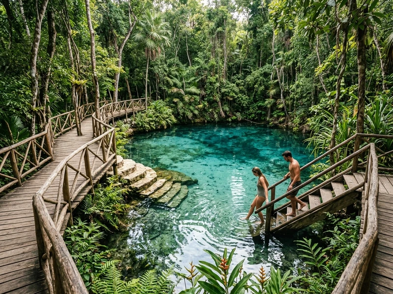 Um roteiro profundo focado na identidade e nas raizes da Republica Dominicana 🇩🇴. Fugindo do turismo superficial de praia, esta jornada conecta o viajante a heranca indigena taina, a arquitetura colonial do seculo XVI na fortaleza de Ponce de Leon e na monumental Basilica de Higuey, alem de oficinas de artesanato em pedra e cacau historico 🏺. Uma experiencia enriquecedora temperada pela genuina gastronomia crioula caribenha.