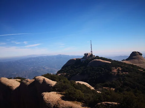 Trilha para Sant Jeroni (Montserrat)