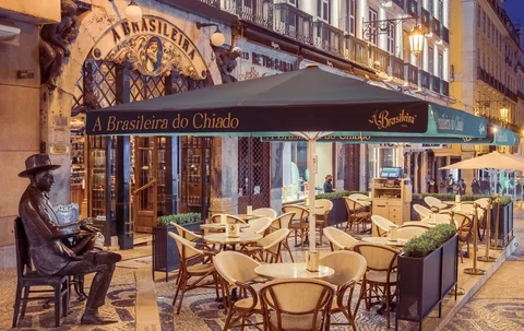 Chiado e A Brasileira