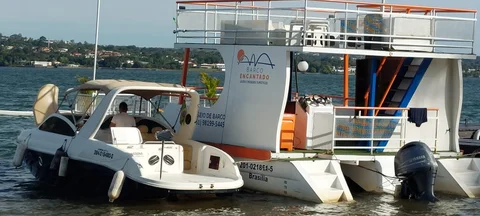 Passeio de barco no Lago Paranoá
