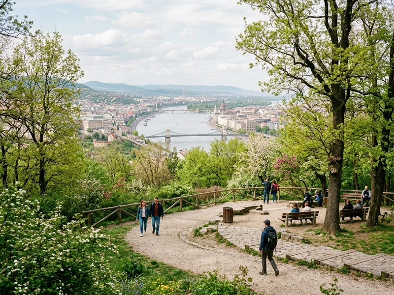 Explore o lado mais verde e preservado da capital hungara em um roteiro sustentavel de tres dias durante o florescer da primavera. 🌸 O itinerario foi concebido para viajantes conscientes que buscam contato legitimo com ecossistemas protegidos e atividades de baixissimo impacto ambiental. 🌿 Caminhe pelas trilhas historicas das Colinas de Buda, explore as formacoes geologicas da Caverna Pal-volgyi e observe a rica avifauna do Lago Naplas. Com gastronomia sustentavel farm-to-table, transporte coletivo eletrico e hospedagem com selo ecologico, voce vivencia a natureza em equilibrio perfeito com a preservacao. 🍃