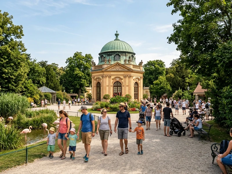 Um roteiro cuidadosamente planejado para conectar geracoes com conforto, seguranca e equilibrio 🏰🌻. Projetado especialmente para familias com criancas e idosos, este itinerario combina atracoes iconicas e acessiveis como o zoologico imperial, museus interativos e a monumental roda-gigante, intercaladas com agradaveis pausas em parques arborizados e intervalos de descanso no hotel durante as horas mais quentes do verao 🌳🍦. As refeicoes celebram a rica culinaria local em ambientes espacosos e acolhedores, garantindo mobilidade sem esforco por transporte publico totalmente adaptado 🚇❤️.