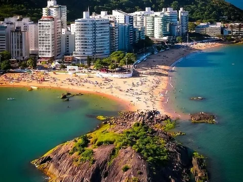 Calçadão da Praia da Costa