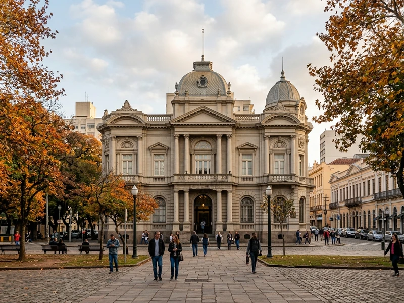 Um roteiro meticulosamente desenhado para os amantes da historia, arte e tradicao. Em tres dias de outono, explore a fundo o centro civico e museologico riograndense, desde os ecos da Revolucao Farroupilha e a arquitetura monumental de Wiederspahn ate o lirismo de Mario Quintana e as formas vanguardistas de Alvaro Siza na Fundacao Ibere Camargo. Com refeicoes em templos centenarios da culinaria gaucha, cada parada revela raizes lusas, afro-brasileiras, alemas e italianas de forma aprofundada e memoravel. 🎭🏛️🍷
