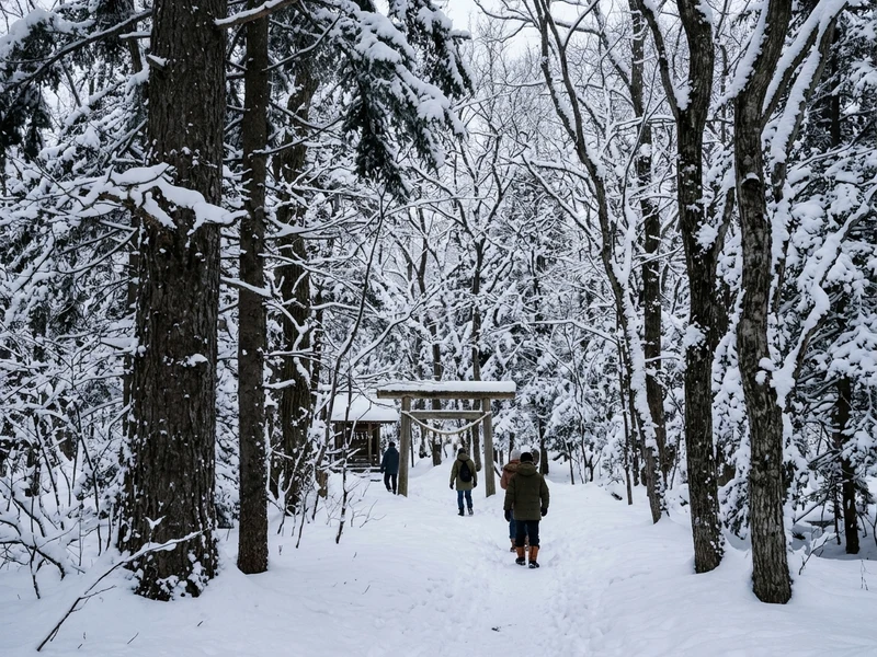 Roteiro sustentável de inverno concebido para amantes da natureza que desejam vivenciar a essência intocada do norte do Japão. A rota prioriza reservas naturais preservadas, florestas primordiais e parques ecológicos emblemáticos de Sapporo e arredores, incluindo as matas centenárias de Maruyama, a vastidão de Nopporo e os desfiladeiros vulcânicos de Jozankei. Todas as refeições valorizam a produção agrícola orgânica de Hokkaido e pescados sustentáveis, com deslocamentos balanceados em transporte público de baixa emissão. Uma experiência serena, autêntica e profundamente conectada à vida selvagem e à preservação ambiental. 🌿🏔️