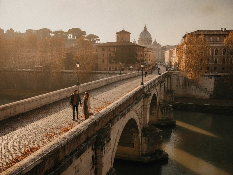 Este roteiro de 3 dias em Roma foi cuidadosamente elaborado para casais que buscam uma experiência romântica e intimista. 💖 Cada momento é pensado para criar memórias inesquecíveis, desde a acomodação charmosa com ambiente especial até jantares à luz de velas em locais exclusivos. Vocês explorarão a beleza de Trastevere, a grandiosidade do Pantheon e da Fontana di Trevi, e a arte da Galleria Borghese. Desfrutarão de um relaxante spa a dois, vistas panorâmicas espetaculares do pôr do sol no Gianicolo e um encantador passeio de barco pelo Rio Tibre. A história de Roma será vivenciada de forma focada no Coliseu e Fórum Romano, garantindo uma atmosfera especial e sem a sobrecarga de atividades de grupo. Preparem-se para se apaixonar ainda mais pela cidade e um pelo outro! ✨