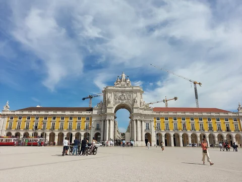 Rua Augusta e Arco da Rua Augusta