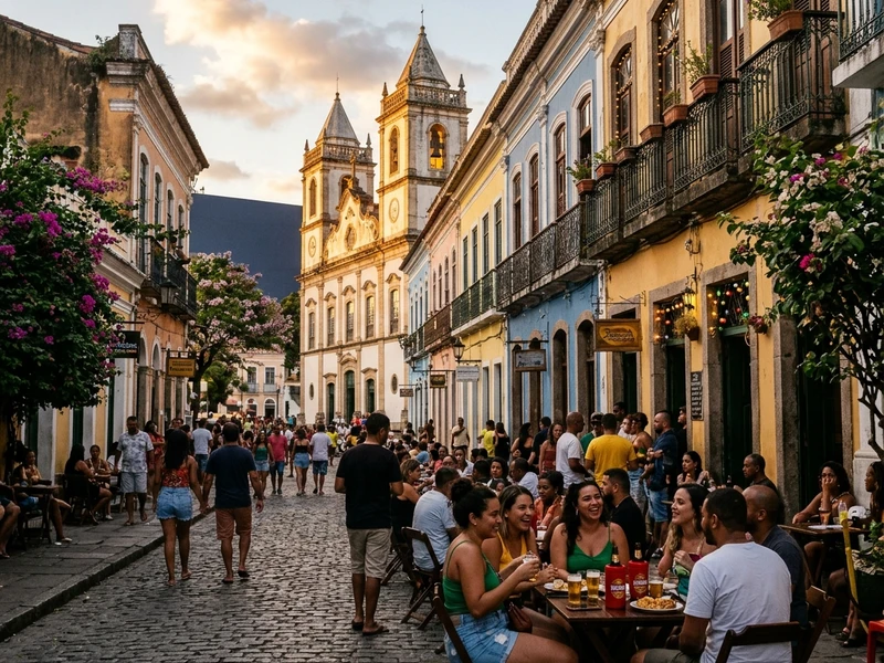 Roteiro planejado sob medida para entusiastas de vida noturna e música, combinando o charme da primavera baiana com noites eletrizantes. As manhãs e tardes preservam o descanso com passeios leves pelo Centro Histórico, tarde ensolarada na Praia dos Milionários e paradas gastronômicas estratégicas. Ao cair da noite, o roteiro ganha força nos bairros do Pontal e Centro, passando por palcos consagrados como Mar Aberto, Boca du Mar e o inesquecível Bataclan. Uma experiência vibrante com segurança e energia do início ao fim! 🎶✨🏖️