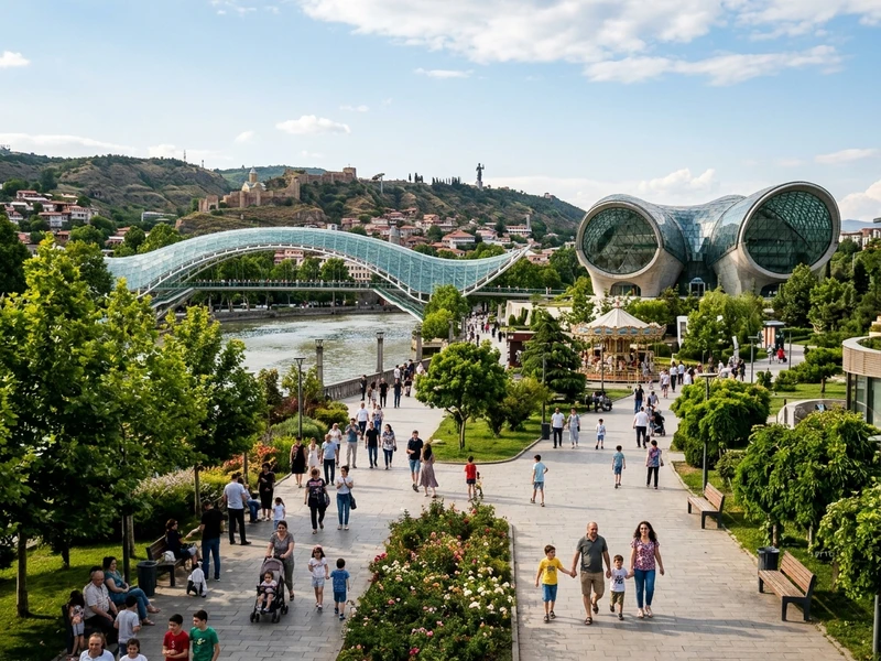 Roteiro planejado sob medida para famílias multigeracionais, equilibrando lazer, cultura e segurança máxima. Inclui passeios em áreas planas como o Rike Park e o Jardim Botânico, transporte cênico e seguro via funicular e teleférico, museus com acessibilidade completa e restaurantes acolhedores. A rotina conta com pausas obrigatórias na hospedagem durante as horas de calor do verão, garantindo conforto aos idosos e energia aos pequenos. 🌳🚠🇬🇪