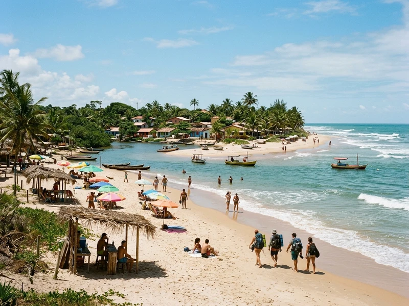 Explore a essência de um dos vilarejos mais preservados da Bahia neste roteiro mochileiro feito sob medida para orçamentos econômicos. 🌴 Em três dias dinâmicos, você desfrutará de praias selvagens como o Satu, navegará pelo calmo Rio Caraíva, aprenderá saberes ancestrais na Aldeia Pataxó Porto do Boi e dançará forró pé-de-serra autêntico sob o céu estrelado. 🎒 Tudo a pé pelas ruas de areia fofa, valorizando a culinária caseira baiana e trocando experiências inesquecíveis em hostels acolhedores. ✨
