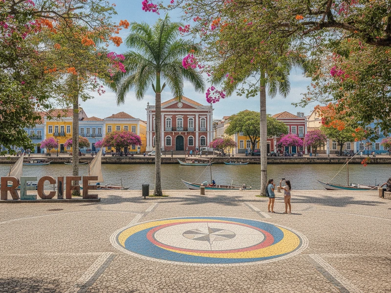 Prepare-se para uma jornada inesquecível pela rica tapeçaria cultural de Recife! 🇧🇷 Este roteiro de 3 dias foi cuidadosamente elaborado para o viajante que busca profundidade e autenticidade, mergulhando na história, arte e tradições pernambucanas. Começaremos no coração do Recife Antigo, explorando o Marco Zero, a histórica Rua do Bom Jesus e a primeira sinagoga das Américas, a Kahal Zur Israel, desvendando as camadas da formação da cidade. Em seguida, nos deixaremos levar pelos ritmos contagiantes do frevo no Paço do Frevo e nos encantar pelos gigantes do carnaval na Embaixada dos Bonecos Gigantes. O segundo dia nos levará a uma experiência artística e histórica sem igual nos renomados Institutos Ricardo Brennand e Oficina Francisco Brennand, onde arte, arquitetura e natureza se fundem em cenários deslumbrantes. Para finalizar, o terceiro dia nos convida a explorar a transformação da Casa da Cultura, o imponente Forte das Cinco Pontas e a deslumbrante Capela Dourada, um tesouro do barroco brasileiro. Cada atração será acompanhada de seu contexto histórico e cultural, garantindo uma imersão completa. A gastronomia típica, com seus sabores marcantes, será um deleite à parte, complementando essa viagem de descobertas. Uma verdadeira celebração da alma pernambucana! 💖