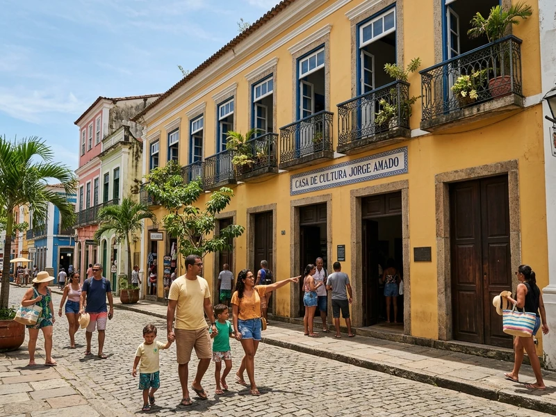 Um roteiro exclusivo de tres dias pensado no conforto de todas as geracoes. Descubra a fascinante historia regional na Casa de Cultura Jorge Amado e na imponente Catedral de Sao Sebastiao. Saboreie chocolates finos e viva o encanto da colheita na Fazenda Yrere com percursos planos e acessiveis. Curta a tranquilidade da Praia dos Milionarios com paradas estrategicas de descanso em resort de praia estruturado, garantindo momentos de seguranca, uniao e alegria para criancas e adultos 🏖️🍫🌴.