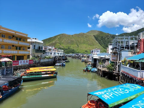 Tai O Market Street