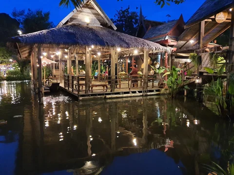 Restaurante no Siam Niramit (buffet)