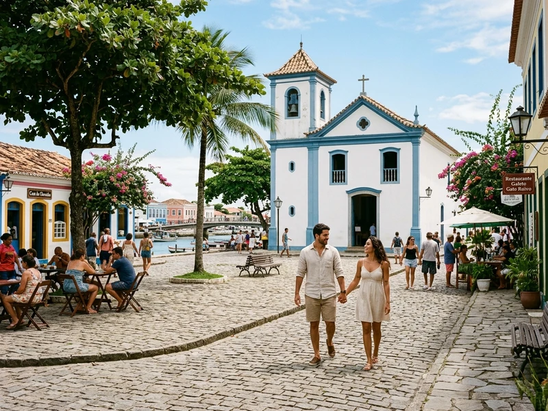 Um roteiro exclusivo desenhado para casais que buscam momentos intimistas e memoraveis no litoral do Rio de Janeiro. A viagem combina hospedagem acolhedora a beira do canal, jantares sofisticados a luz de velas, relaxamento completo com spa a dois, passeio privativo de barco pelas aguas azul-turquesa e mirantes de contemplacao panoramica ao por do sol, priorizando tranquilidade, gastronomia de alto nivel e privacidade total. 🌅⛵🥂