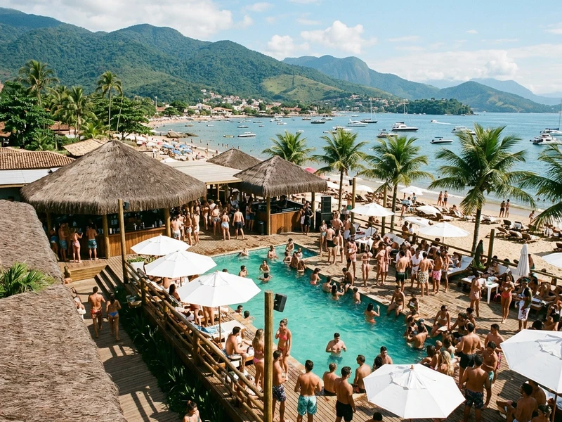 Um roteiro sob medida para quem busca vivenciar o melhor da vida noturna e dos sunset clubs sem abrir mão do conforto. Com manhãs dedicadas ao descanso revigorante, as tardes ganham vida com festas à beira-mar no Sea Club e no luxuoso DPNY na Praia do Curral. Ao cair da noite, o agito toma conta dos polos mais vibrantes da ilha: a histórica Rua do Meio e a badalação do Perequê, tudo planejado com deslocamentos seguros via táxi para você celebrar com total tranquilidade! 🌴🎉