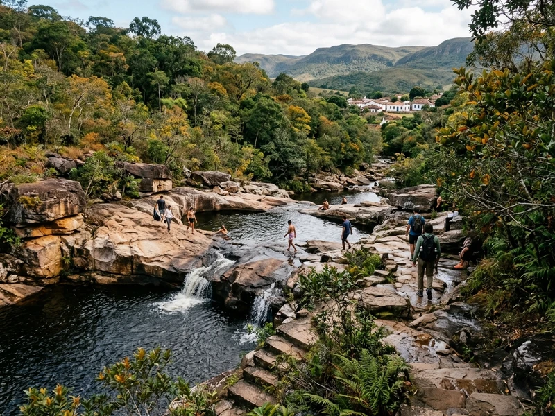 Um roteiro exclusivo de 3 dias desenhado para quem valoriza a conservação da biodiversidade e a sustentabilidade autêntica 🌿. Vivencie caminhadas ecológicas guiadas por condutores ambientais credenciados, remadas silenciosas pelo intocado Pantanal dos Marimbus e o espetáculo inesquecível do entardecer no topo do Morro do Pai Inácio 🌄. Acomodação eco-friendly com bioarquitetura e refeições que prestigiam ingredientes orgânicos da agricultura familiar compõem uma experiência de baixo impacto e profunda reconexão com a vida selvagem 🍃💧.