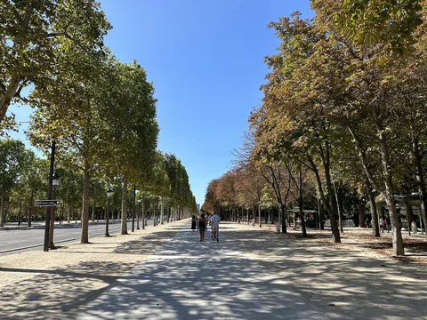 Passeio pela Champs-Élysées