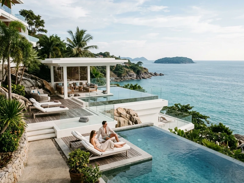 Um roteiro exclusivo e apaixonante desenhado especialmente para casais que buscam momentos intimistas e memoraveis no Mar de Andamao. A programacao prioriza privacidade, contemplacao e conforto, com sessoes de spa exclusivas a dois, passeios privativos de barco por enseadas calmas, mirantes deslumbrantes com vista panoramica ao entardecer e experiencias gastronomicas primorosas servidas a luz de velas a beira-mar. Cada detalhe foi estruturado para celebrar a cumplicidade e a conexao do casal em cenarios paradisiacos e acolhedores.
